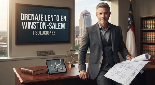 Drenaje Lento en Winston-Salem | Soluciones