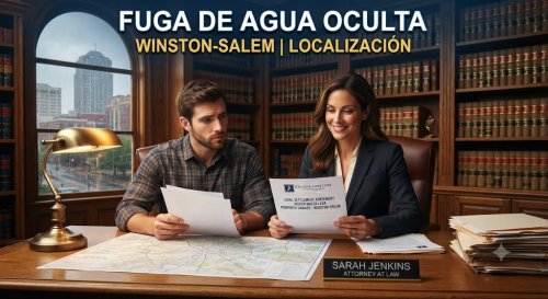 Fuga de Agua Oculta Winston-Salem | Localización