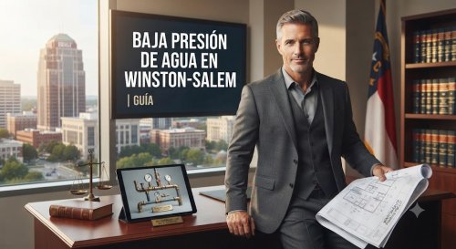 Baja Presión de Agua en Winston-Salem | Guía