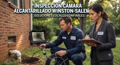Inspección Cámara Alcantarillado Winston-Salem
