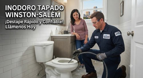 Inodoro Tapado Winston-Salem | Destape Rápido