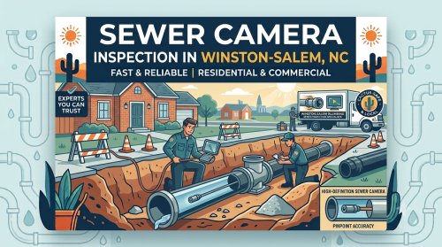Sewer Camera Inspection in Winston-Salem, NC