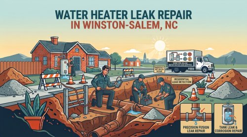 Water Heater Leak Repair in Winston-Salem, NC