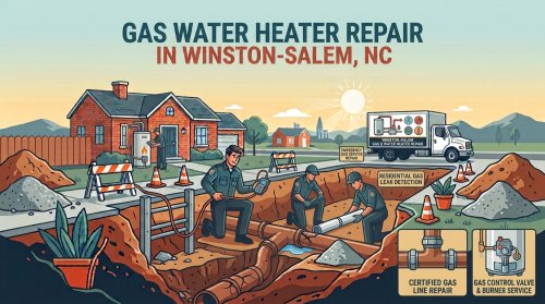 Gas Water Heater Repair in Winston-Salem, NC