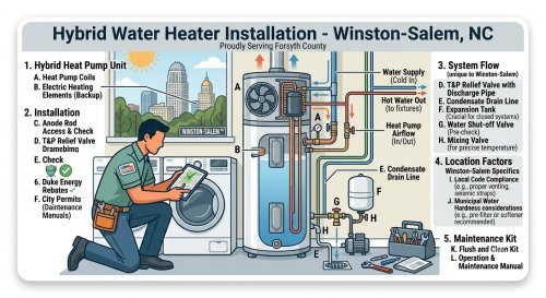 Water Heater Installation in Winston-Salem, NC