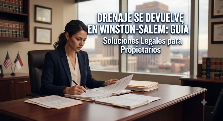 Drenaje se Devuelve en Winston-Salem: Guía