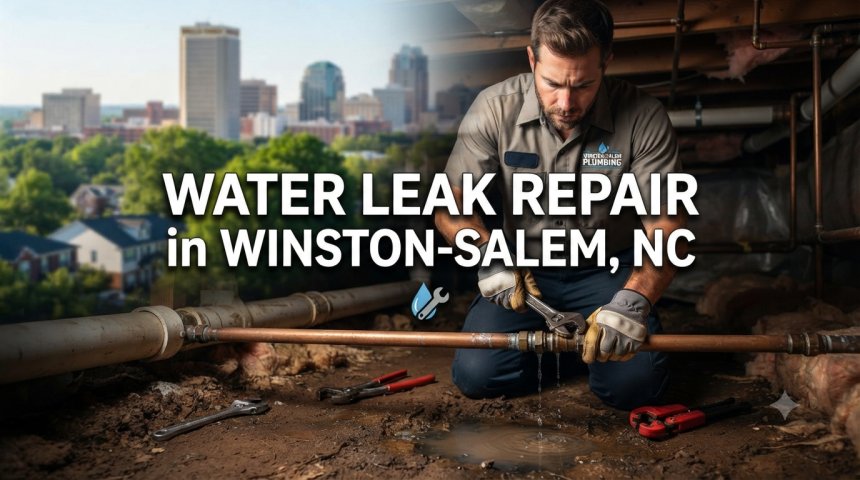 Water Leak Repair in Winston-Salem, NC