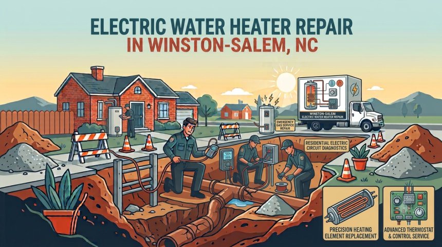 Electric Water Heater Repair in Winston-Salem, NC